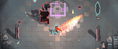 Fighting the blobby boss in Openunitvia